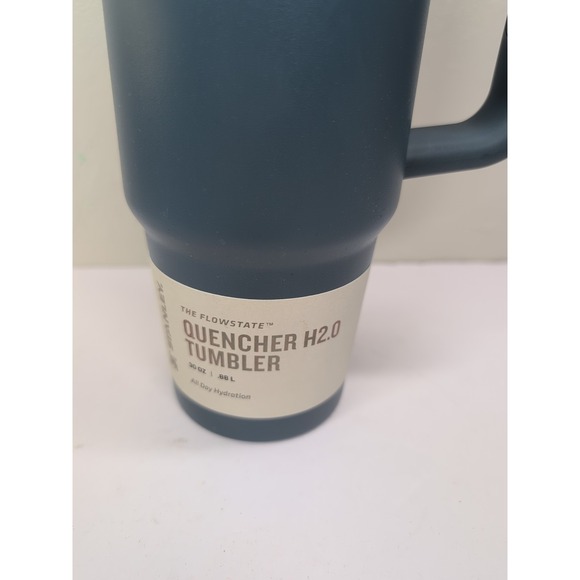 Stanley FlowState Quencher H2.0 Tumbler  30oz Blue Spruce New - Picture 3 of 5